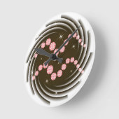 Wassermann 21. 1月ビス18. 2月Uhr ラウンド壁時計 (傾斜)