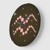 Wassermann 21. 1月ビス18. 2月Uhr ラージ壁時計 (傾斜)