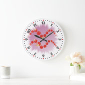 Wassermann 21. 1月ビス18. 2月Uhr ラージ壁時計 (ホーム)