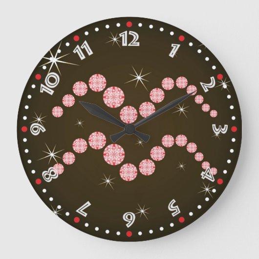 Wassermann 21. 1月ビス18. 2月Uhr ラージ壁時計 (正面)