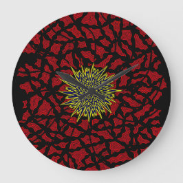 Wassermolekül 5 ラージ壁時計