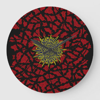 Wassermolekül 5 ラージ壁時計