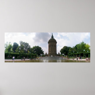 Wassertraum Mannheim（ドイツ） ポスター