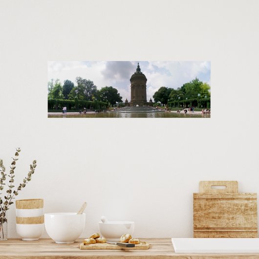 Wassertraum Mannheim（ドイツ） ポスター (キッチン)