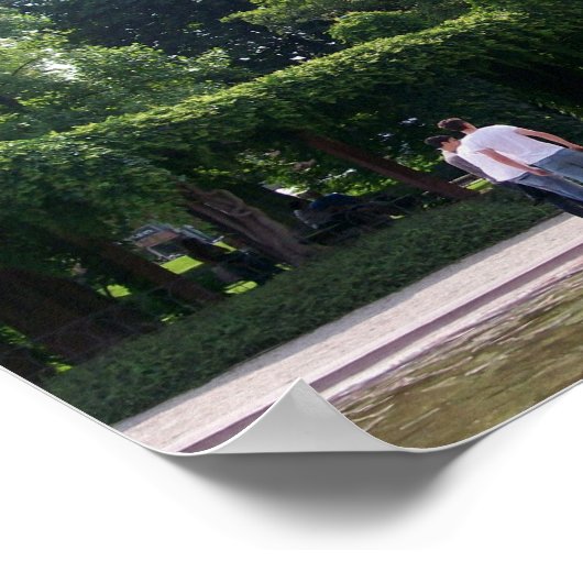 Wassertraum Mannheim（ドイツ） ポスター (角)