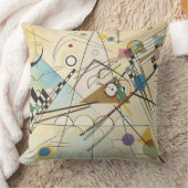 WassilyのKandinsky構成VIII クッション (ブランケット)