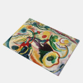 Wassily Kandinsk – 最後の審判のテーマ ドアマット (アングル)