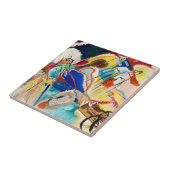 Wassily Kandinskyによる即興30(大砲) タイル (側面)