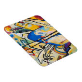 Wassily Kandinskyの構成4 -抽象美術 マグネット (右側)