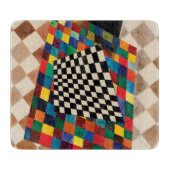 Wassily Kandinsky著レジ係 カッティングボード (正面)