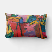 Wassily Kandinsky著即興Vのための勉強 ランバークッション (裏面)