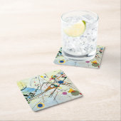 Wassily Kandinsky著構成VIII スクエアペーパーコースター (インサイチュ)