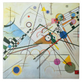 Wassily Kandinsky著構成VIII タイル (正面)