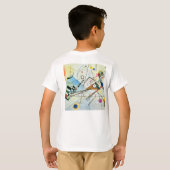 Wassily Kandinsky著構成VIII Tシャツ (裏面フル)