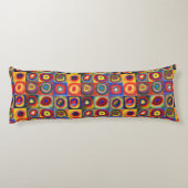 Wassily Kandinsky著色の勉強 ボディピロー (裏面)