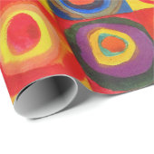 Wassily Kandinsky著色の勉強 ラッピングペーパー (ロールコーナー)