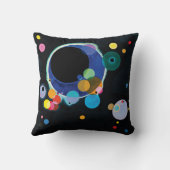 Wassily Kandinsky著複数の円 クッション (裏面)