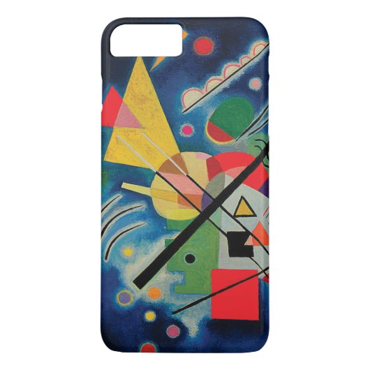 Wassily Kandinsky著青い絵画 Case-Mate iPhoneケース (裏面)