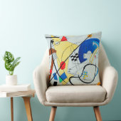 Wassily Kandinsky著Throughgoingライン クッション (椅子)