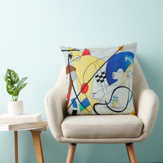 Wassily Kandinsky著Throughgoingライン クッション (椅子)