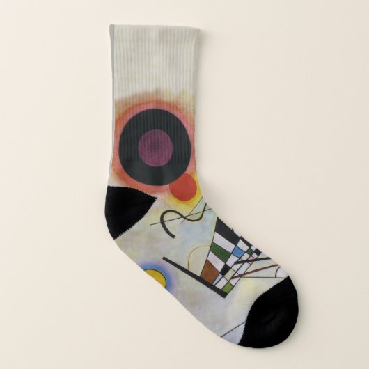 Wassily Kandinsky – コンポジション8アートソックス ソックス (左内側)