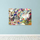 WASSILY KANDINSKY – コンポジションVII 1913 キャンバスプリント (インサイチュ (ウッドフロア))