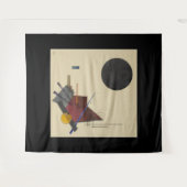 Wassily Kandinsky、ブラック人間関係, 1924 タペストリー (正面(横))