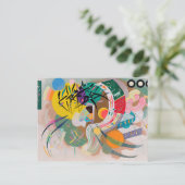 WASSILY KANDINSKY – 優勢曲線 ポストカード (スタンド正面)