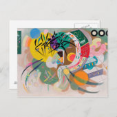 WASSILY KANDINSKY – 優勢曲線 ポストカード (正面/裏面)