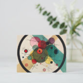 Wassily Kandinsky – 円の円 ポストカード (スタンド正面)