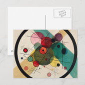 Wassily Kandinsky – 円の円 ポストカード (正面/裏面)