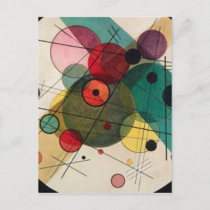 Wassily Kandinsky – 円の円 ポストカード