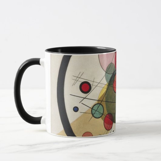 Wassily Kandinsky – 円の円 マグカップ (左)