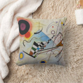 Wassily Kandinsky -構成8 -機能芸術 クッション (ブランケット)