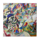 WASSILY KANDINSKY -構成VII 1913年 タイル (正面)