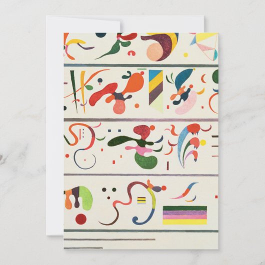 Wassily Kandinsky – 継承 招待状 (正面)