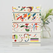 Wassily Kandinsky – 継承 招待状 (スタンド正面)