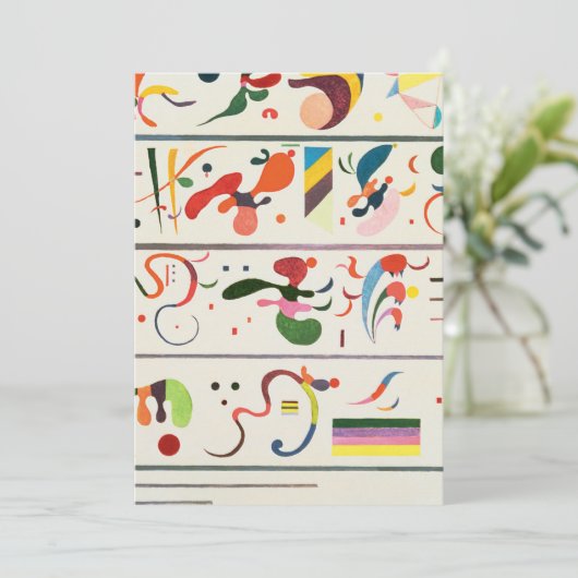 Wassily Kandinsky – 継承 招待状 (スタンド正面)