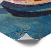 WASSILY KANDINSKY – 青 ポスター (角)