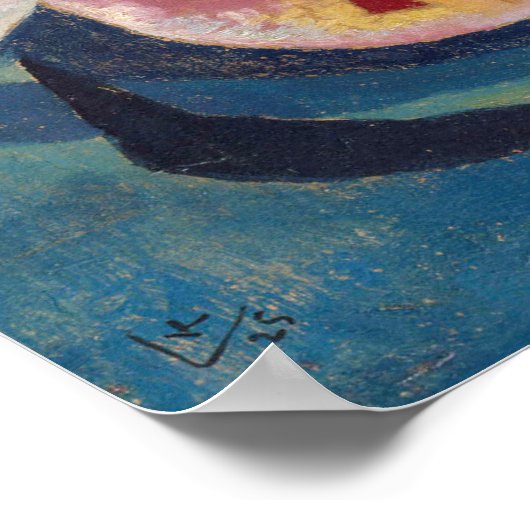 WASSILY KANDINSKY – 青 ポスター (角)