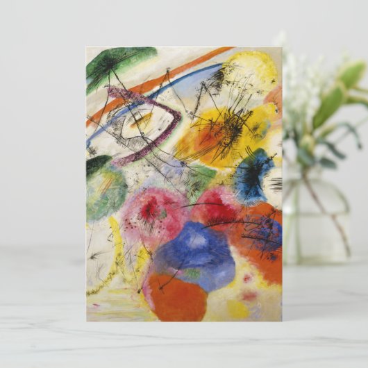 Wassily Kandinsky – 黒線 招待状 (スタンド正面)