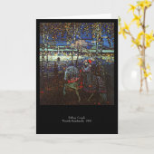 Wassily Kandinsky 1907年著乗馬のカップル カード (黄色い花)