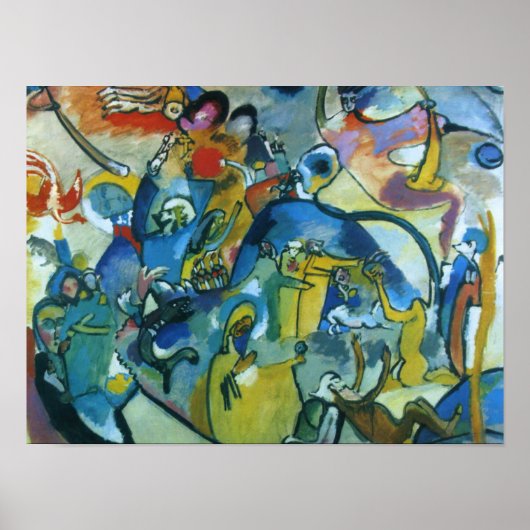 Wassily Kandinsky - All Saints Day II ポスター (正面)