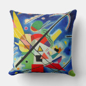 Wassily Kandinsky - Blue Painting, クッション (正面)