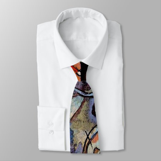 Wassily Kandinsky - Composition Five Abstract Art ネクタイ (タイ)