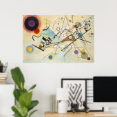Wassily Kandinsky-Composition IV 1911-Abstract ポスター (ホームオフィス)