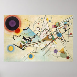 Wassily Kandinsky-Composition IV 1911-Abstract ポスター