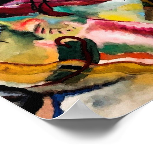 Wassily Kandinsky: Composition VII ポスター (角)