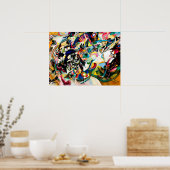 Wassily Kandinsky: Composition VII ポスター (キッチン)