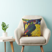 Wassily Kandinsky Houses at Murnau表現主義 クッション (椅子)